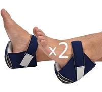 OrtoPrime PACK 1 Paia Talloniera Antidecubito - Cavigliera Ortopedica - Proteggi Tallone - Proteggi Gomito - Gomitiera Antidecubito - Cuscinetti Tallone - Cuscini Ortopedici per Tallone