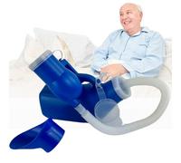 OrtoPrime Urinale Unisex 1200ML Urinatoio Uomo Portatile con Tappo Antiodore - Pratico Urinale Maschile - Orinatoio Portatile Adulti e Bambini