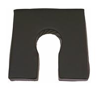 Ortotex - Cuscino anti-decubito, realizzato in memory foam, a forma di ferro di cavallo, dimensioni: 42 x 42 x 7,5 cm, lavabile
