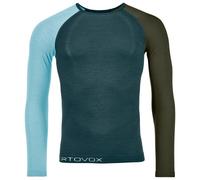 Ortovox - 120 Comp Light Long Sleeve - Intimo lana merinos XL blu