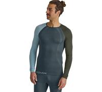 Top a maniche lunghe Ortovox 120 COMP LIGHT LONG SLEEVE M (grigio artico scuro) Uomo XL