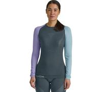 ORTOVOX 120 Comp Light Long Sleeve W - Donna - Verde / Viola - Taglia XS- modello 2025