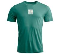 Ortovox - 120 Cool Tec Abstract T-Shirt - Maglia merino M grigio
