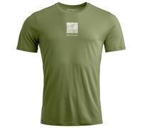Ortovox - 120 Cool Tec Abstract T-Shirt - Maglia merino XL wild herbs
