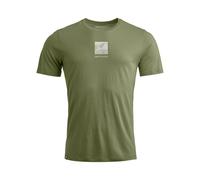 Ortovox - T-shirt tecnico e leggero da escursionismo - 120 Cool Tec Abstract T-shirt M Wild Herbs per Uomo - Taglia XL - Verde