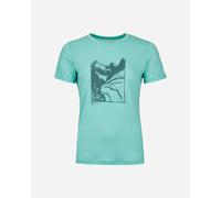 Ortovox 120 Cool Tec Cut W - T-shirt - Donna - Azzurro S