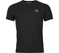 Ortovox - 120 Cool Tec Mountain Stripe T-Shirt - Maglia merino S nero