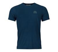 Ortovox 120 Cool Tec Mtn Stripe Ts M - maglietta tecnica - uomo M Blue man Ortovox Wool Promise,Lana Merino,Tencel/Lyocell
