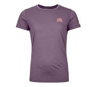 Ortovox - Women's 120 Cool Tec Mountain Stripe T-Shirt - Maglia merino M lilla
