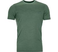 Ortovox 120 Tec Mountain T-shirt, 88120, Maglietta, Uomo, verde (Foresta verde), S