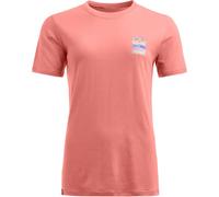 ORTOVOX 140 Cool Mtn Gradient Ts W - Donna - Arancione / Rosa - Taglia S- modello 2026