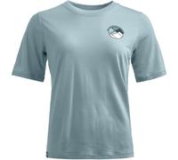 Maglietta da donna Ortovox 140 Cool Round Landscape T-shirt Taglia: S / Colore: grigio