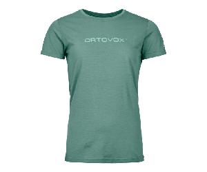 Ortovox 150 Cool Brand Ts Women Arctic Grey S