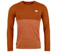 Ortovox - 150 Cool Logo L/S - Maglia merino L marrone