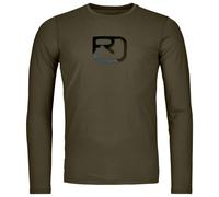 Ortovox 150 Cool Mtn Silhouette Ls M - maglia maniche lunghe - uomo S Dark Green man Prodotto Climaticamente Neutrale,Ortovox Wool Promise,Lana Merino,Tencel/Lyocell