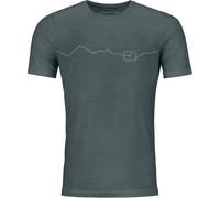 Maglietta da uomo Ortovox 150 Cool Mountain Ts M Taglia: XL / Colore: grigio