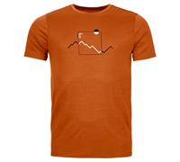 Ortovox - 150 Cool Peak Focus T-Shirt - Maglia merino L brown