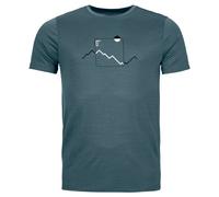 Ortovox - 150 Cool Peak Focus T-Shirt - Maglia merino S grigio
