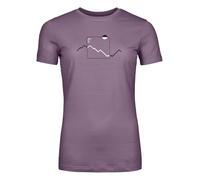 Ortovox 150 Cool Peak Focus TS W - T-shirt - donna Dark Violet XL
