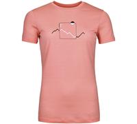 Ortovox 150 Cool Peak Focus TS W - T-shirt - donna L Light Orange woman Lana Merino,Prodotto Climaticamente Neutrale,Tencel/Lyocell,Ortovox Wool Promise