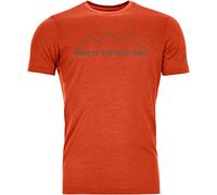 ORTOVOX 150 Cool Pixel Voice TS M Maglietta da Uomo, Desert Orange, 2XL