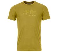 Ortovox - 150 Cool Vintage Badge T-Shirt - Maglia merino XL giallo