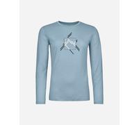 ORTOVOX 185 Merino Mtn Cutout Ls W - Donna - Blu - Taglia M- modello 2025