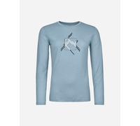 ORTOVOX 185 Merino Mtn Cutout Ls W - Donna - Blu - Taglia XS- modello 2025