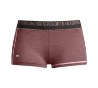 Ortovox 185 Rock'n'wool Hot - boxer - donna M Dark Red/Black woman Lana Merino