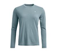 Ortovox Rock'n Wool W - maglietta tecnica a manica lunga - donna L Light Blue/Grey woman Lana Merino