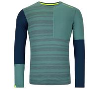Ortovox - 185 Rock'N'Wool Long Sleeve - Intimo lana merinos L turchese