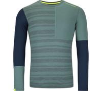 ORTOVOX 185 Rock'n'wool Long Sleeve M - Uomo - Verde - Taglia L- modello 2025