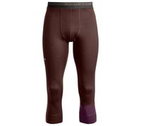Ortovox - Collant tecnico 3/4 versatile in lana merino - 185 Rock’N’Wool Short Pants M Dark Chestnut in Pelle - Taglia L - Marrone