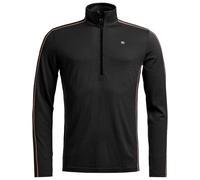 Ortovox - 185 Rock'N'Wool Zip Neck - Intimo lana merinos L nero