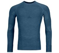 Ortovox - Maglia termica in lana merino - 230 Competition Long Sleeve M Petrol Blue per Uomo - Taglia S Blu S