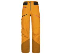 Ortovox 3L Deep Shell Pants - pantaloni scialpinismo - donna L Orange woman