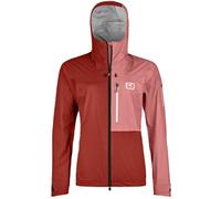 Ortovox - Women's 3L Ortler Jacket - Giacca antipioggia S rosso
