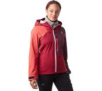 ORTOVOX 3L Ortler Jacket W, Giacca Donna, Rosso (Dark Blood), XS