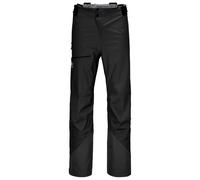 Ortovox - 3L Ortler Pants - Pantaloni antipioggia M - Short nero