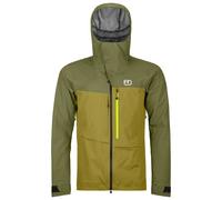 ORTOVOX 3l Ravine Shell Jacket - Uomo - Verde / Giallo - Taglia XL- modello 2025