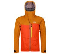 Ortovox 3l Ravine Shell Jacket Men Hot Orange Xl