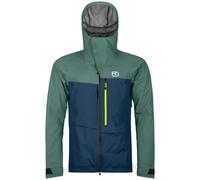 ORTOVOX 3l Ravine Shell Jacket - Uomo - Blu / Verde - Taglia L- modello 2025