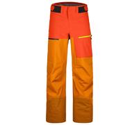 Ortovox - 3L Ravine Shell Pants - Pantaloni da sci M arancione