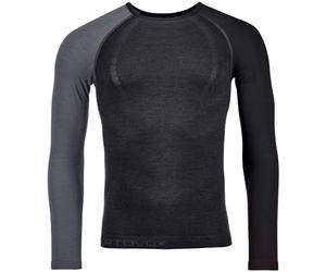 Ortovox 85541-90201 120 Comp Light Long Sleeve M Maglia Lunga Uomo Black Raven XXL