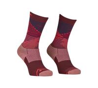 Ortovox - Women's All Mountain Mid Socks - Calze merino EU 35-38 rosso
