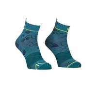 Calzini da uomo Ortovox Alpine Light Quarter Socks M Dimensioni dei calzini: 39-41 / Colore: blu