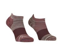 Ortovox Alpine Low W - calzini corti - donna 42/44 Dark Red/Pink woman Lana Merino