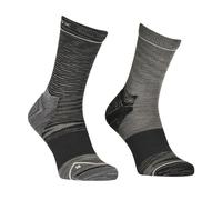 Ortovox Alpine Mid M - calzini corti - uomo 42/44 Grey unisex Lana Merino