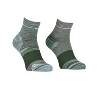 Ortovox Alpine Quarter M - calzini corti - uomo 45/47 Green unisex Lana Merino