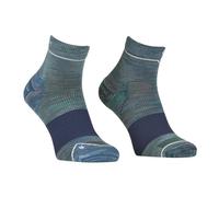 Ortovox Alpine Quarter M - calzini corti - uomo 45/47 Light Blue unisex Lana Merino